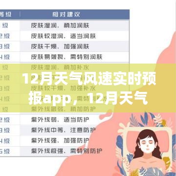 12月天氣風速實時預(yù)報App，使用指南與實時天氣預(yù)報