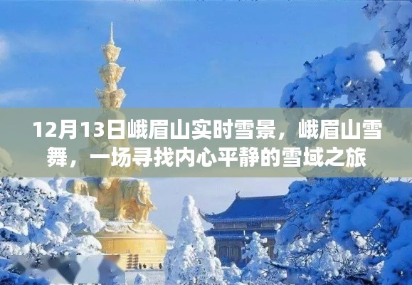 峨眉山雪舞盛宴，尋找內(nèi)心平靜的雪域之旅實(shí)拍紀(jì)實(shí)