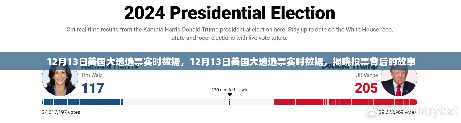 揭秘美國大選選票背后的故事，實(shí)時數(shù)據(jù)分析揭曉投票真相（12月13日）