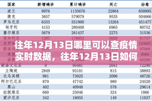 往年12月13日疫情實(shí)時(shí)數(shù)據(jù)在線查詢指南，全面解析查詢途徑與方式