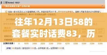 揭秘，歷年12月13日58元套餐實(shí)時(shí)話費(fèi)背后的秘密，竟達(dá)83元！