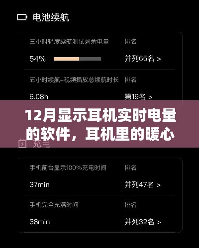 耳機(jī)電量小秘書，暖心時(shí)光里的奇妙日常體驗(yàn)