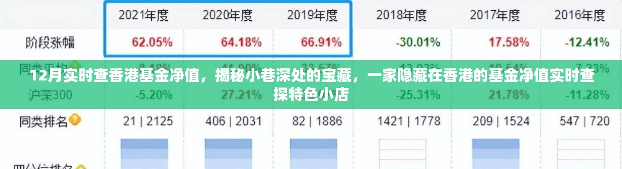 揭秘香港小巷深處的基金凈值查探特色小店，實(shí)時掌握香港基金凈值動態(tài)