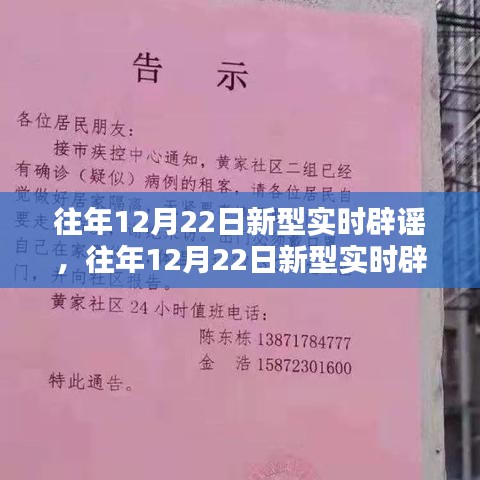 往年12月22日新型實時辟謠，真相與誤解的較量日