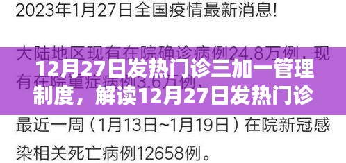解讀，發(fā)熱門診三加一管理制度，優(yōu)化資源配置保障患者健康安全，12月27日實(shí)施新規(guī)