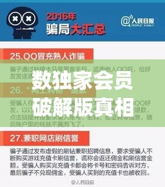 數(shù)獨(dú)家會(huì)員破解版真相揭秘，警惕違法行為的警示號(hào)角