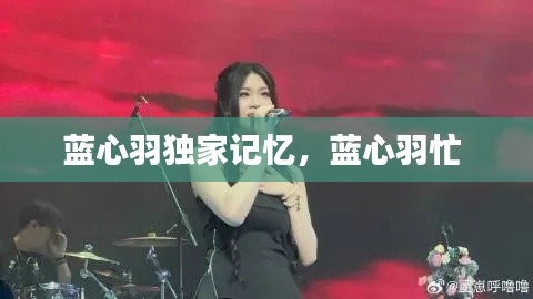 藍(lán)心羽獨(dú)家記憶，藍(lán)心羽忙 