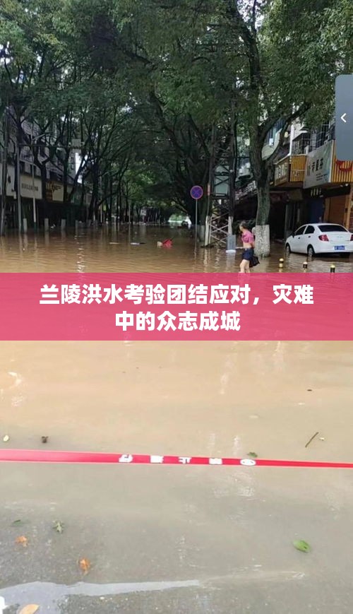 蘭陵洪水考驗團結應對，災難中的眾志成城