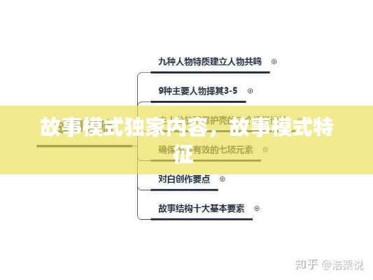 故事模式獨家內容，故事模式特征 