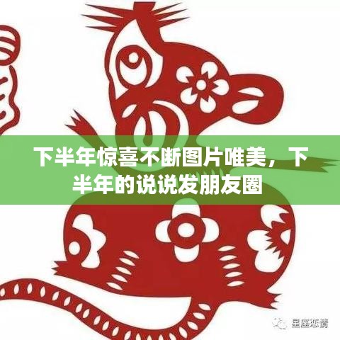 下半年驚喜不斷圖片唯美，下半年的說說發(fā)朋友圈 