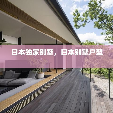 日本獨家別墅，日本別墅戶型 