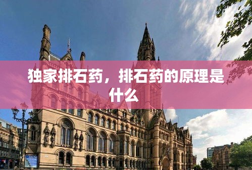 獨(dú)家排石藥，排石藥的原理是什么 