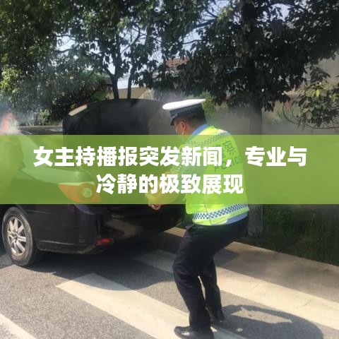 女主持播報突發(fā)新聞，專業(yè)與冷靜的極致展現