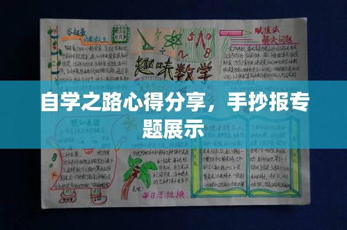 自學(xué)之路心得分享，手抄報專題展示