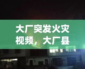 大廠突發(fā)火災(zāi)視頻，大廠縣火災(zāi) 