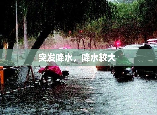 突發(fā)降水，降水較大 