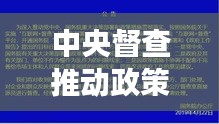 中央督查推動(dòng)政策落實(shí)落地，實(shí)效顯著，確保執(zhí)行不落空
