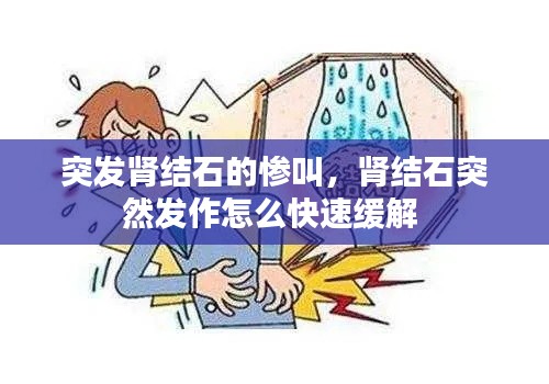 突發(fā)腎結石的慘叫，腎結石突然發(fā)作怎么快速緩解 