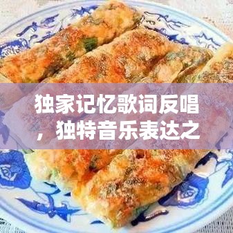 獨(dú)家記憶歌詞反唱，獨(dú)特音樂(lè)表達(dá)之道
