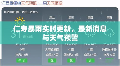 仁壽暴雨實(shí)時(shí)更新，最新消息與天氣預(yù)警
