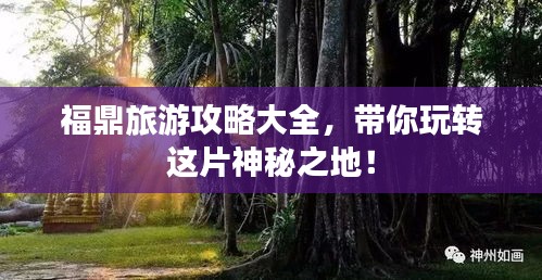 福鼎旅游攻略大全，帶你玩轉(zhuǎn)這片神秘之地！