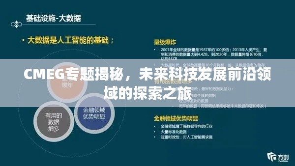 CMEG專題揭秘，未來科技發(fā)展前沿領(lǐng)域的探索之旅