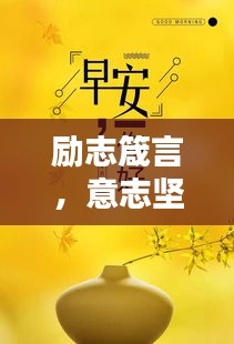 勵(lì)志箴言，意志堅(jiān)定，成就非凡人生！