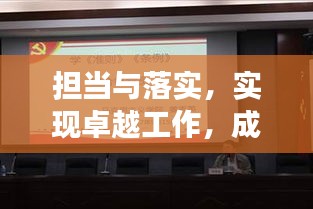 擔(dān)當(dāng)與落實(shí)，實(shí)現(xiàn)卓越工作，成效顯著！