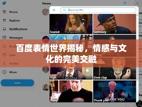 百度表情世界揭秘，情感與文化的完美交融