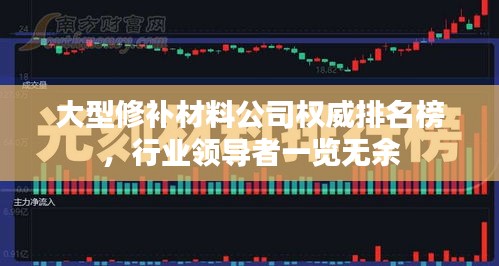 大型修補材料公司權威排名榜，行業(yè)領導者一覽無余