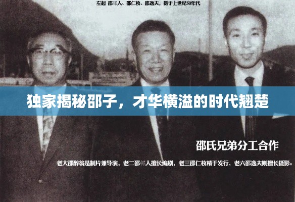獨(dú)家揭秘邵子，才華橫溢的時(shí)代翹楚