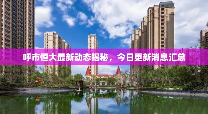 呼市恒大最新動態(tài)揭秘，今日更新消息匯總