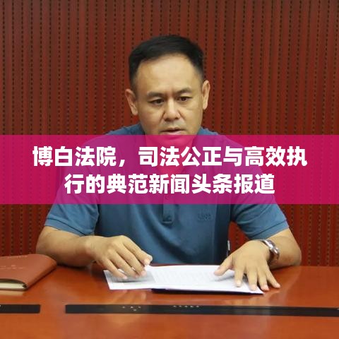 博白法院，司法公正與高效執(zhí)行的典范新聞頭條報道