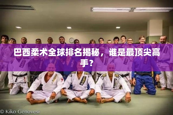 巴西柔術(shù)全球排名揭秘，誰(shuí)是最頂尖高手？