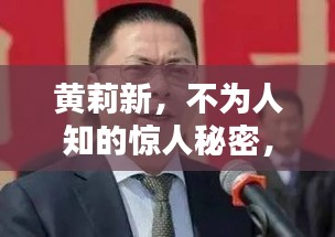 黃莉新，不為人知的驚人秘密，全網(wǎng)熱議熱議熱議！