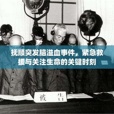 撫順突發(fā)腦溢血事件，緊急救援與關(guān)注生命的關(guān)鍵時(shí)刻