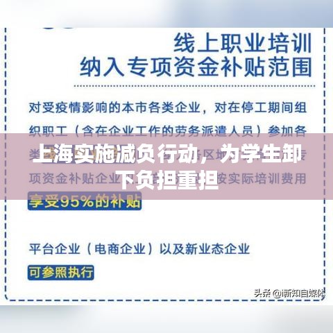 上海實(shí)施減負(fù)行動(dòng)，為學(xué)生卸下負(fù)擔(dān)重?fù)?dān)
