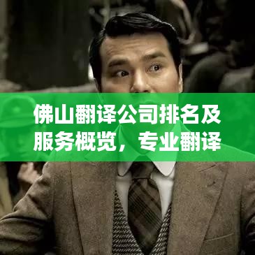 佛山翻譯公司排名及服務(wù)概覽，專業(yè)翻譯團隊實力對比與解讀