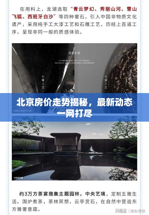 北京房價走勢揭秘，最新動態(tài)一網(wǎng)打盡