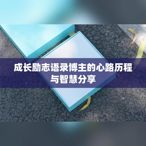 成長(zhǎng)勵(lì)志語(yǔ)錄博主的心路歷程與智慧分享