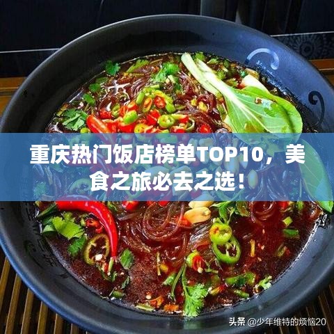 重慶熱門飯店榜單TOP10，美食之旅必去之選！