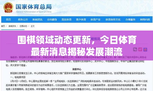 圍棋領(lǐng)域動態(tài)更新，今日體育最新消息揭秘發(fā)展潮流