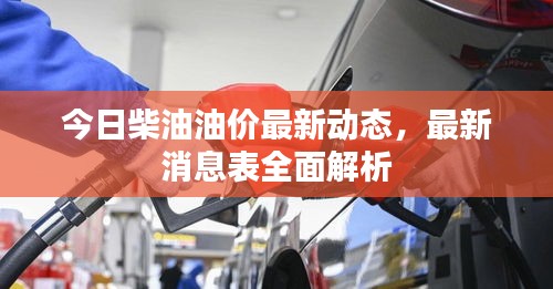 今日柴油油價最新動態(tài)，最新消息表全面解析