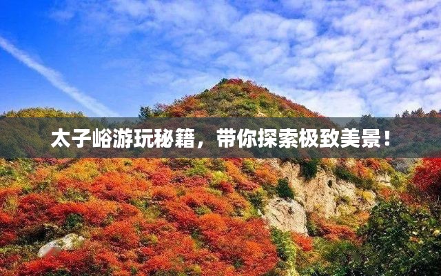 太子峪游玩秘籍，帶你探索極致美景！