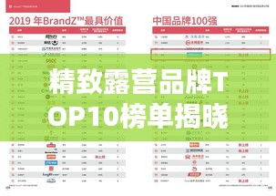 精致露營品牌TOP10榜單揭曉，排名及評價一網(wǎng)打盡