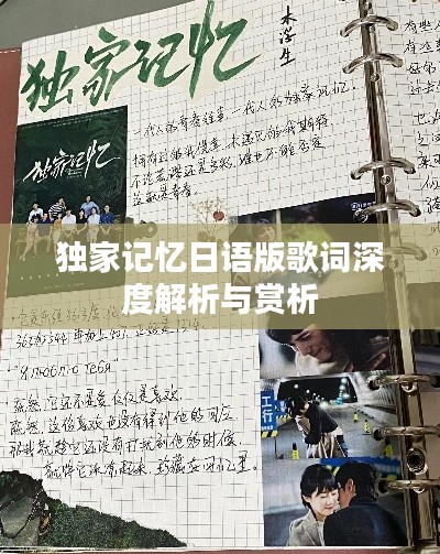 獨(dú)家記憶日語(yǔ)版歌詞深度解析與賞析