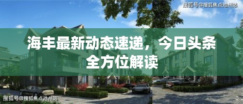 海豐最新動(dòng)態(tài)速遞，今日頭條全方位解讀
